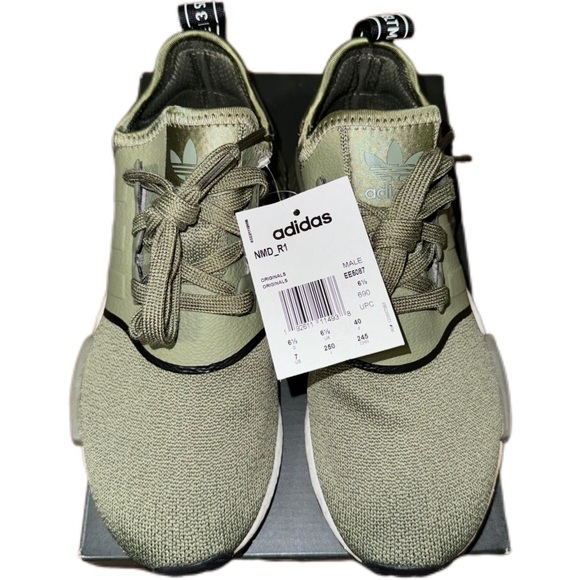 BNWT Adidas NMD_R1 Raw Khaki in Men’s size 7 - Women’s 8.5 - Picture 12 of 16